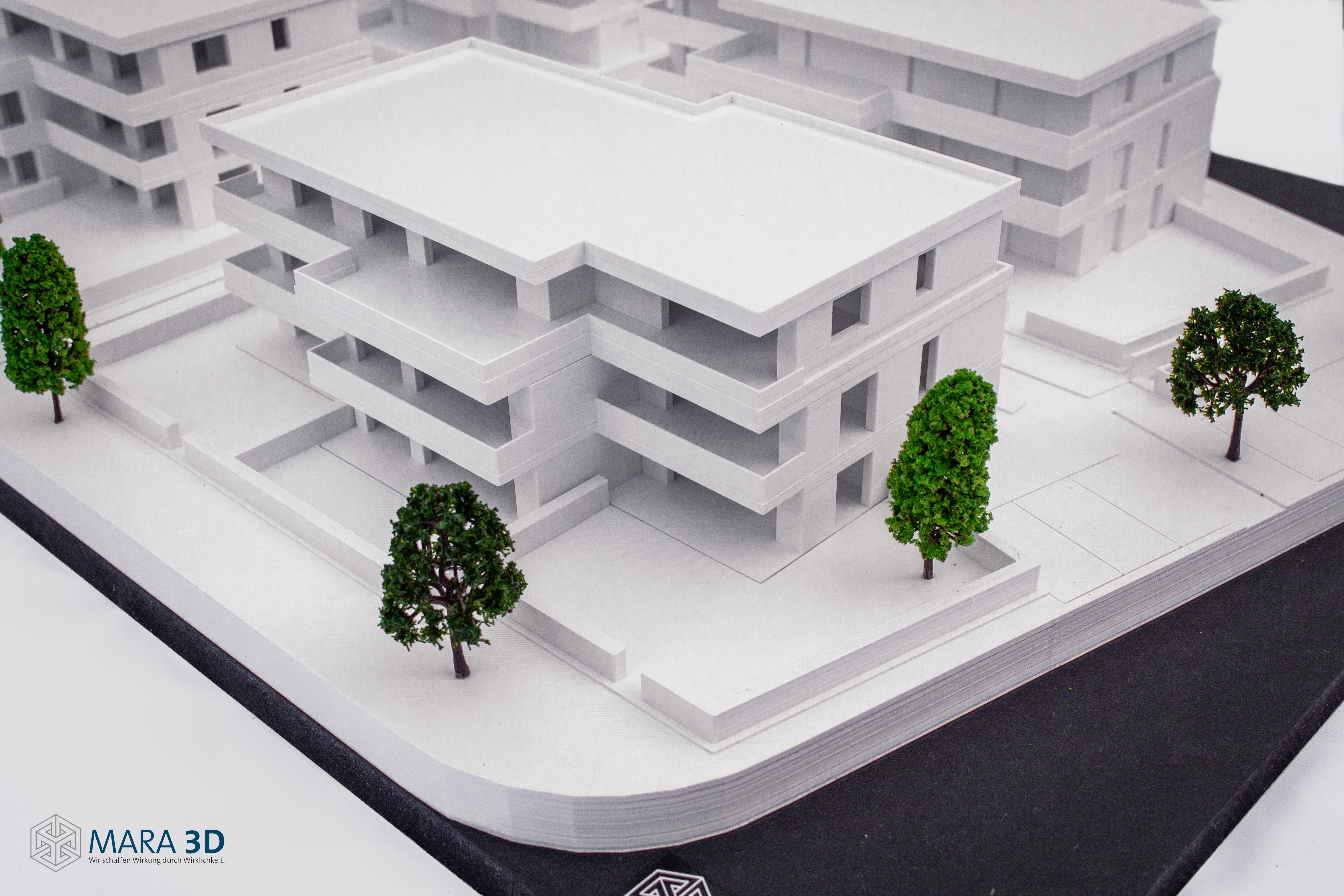 MARA 3D Architekturmodel Quartier02