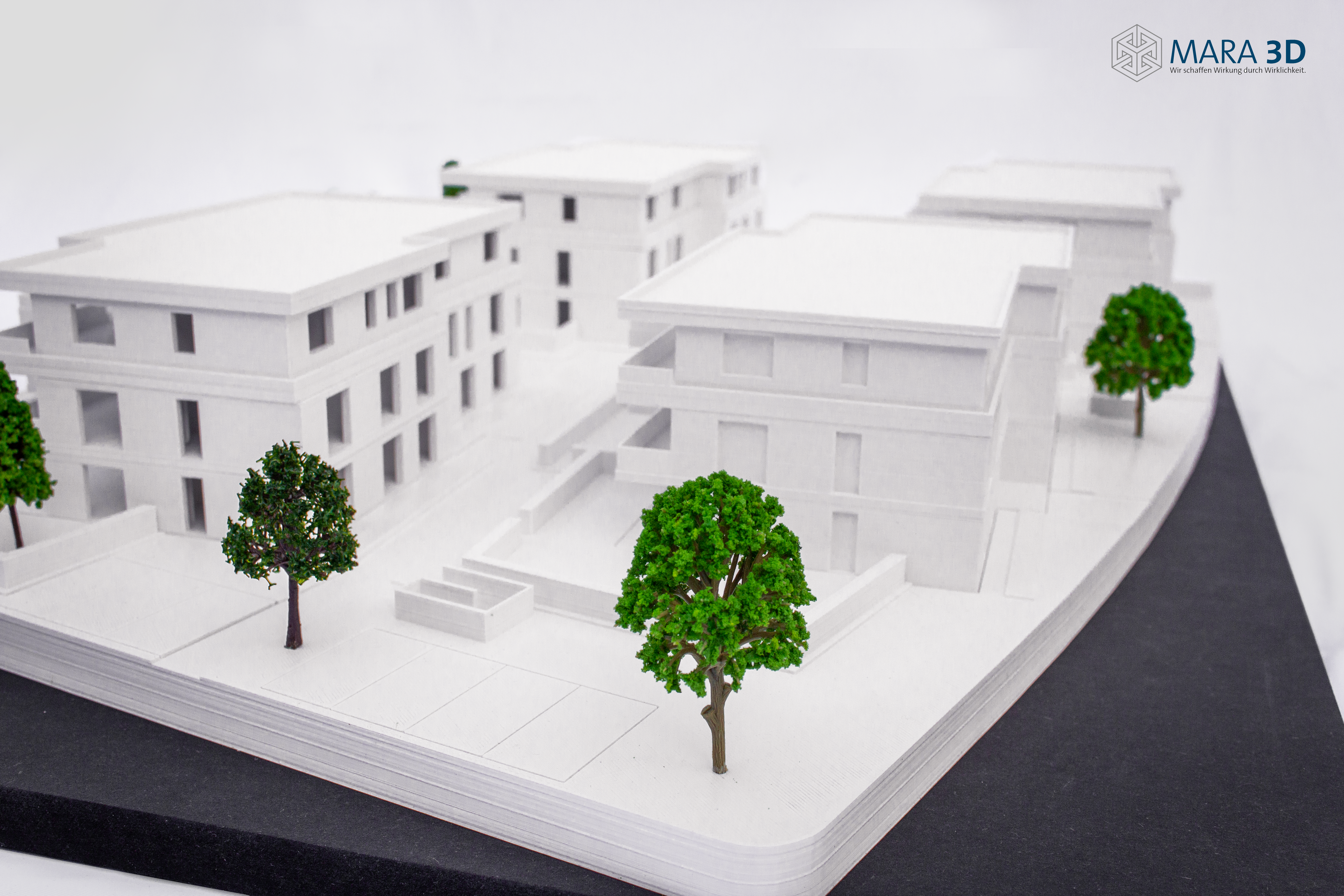 MARA 3D Architekturmodel Quartier01